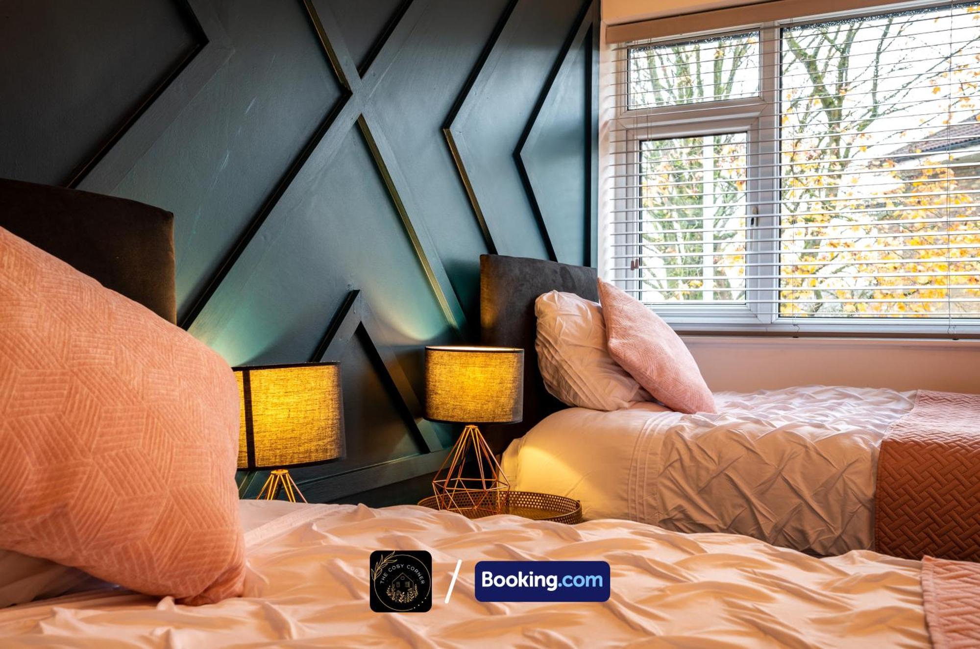 Cosy 3-Bed House, Garden & Free Parking In Stretford Apartment Manchester Ngoại thất bức ảnh
